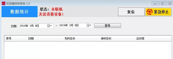 优选锯控制系统